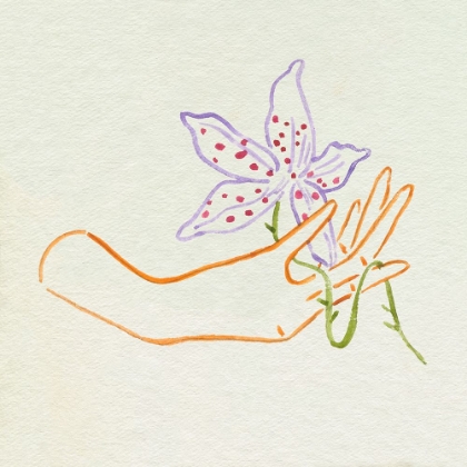 Picture of HAND AND FLOWER I