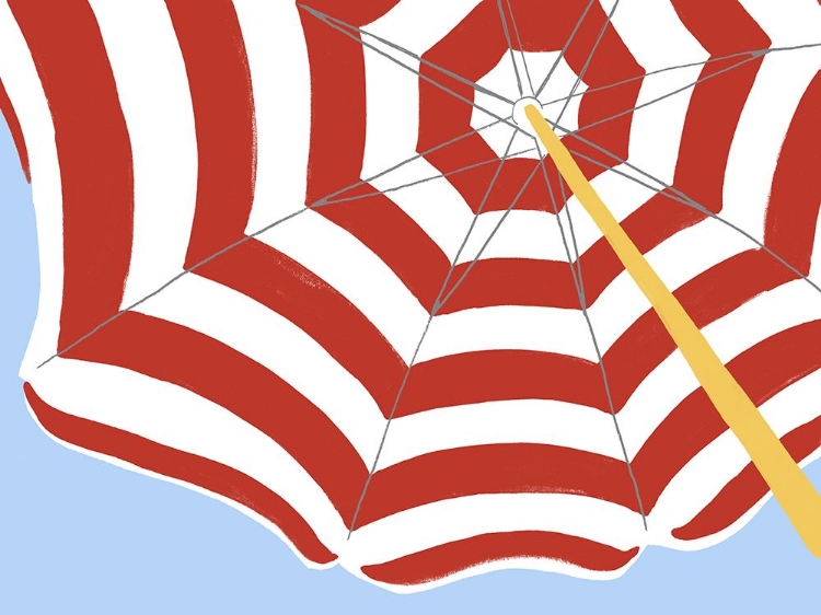 Picture of PARASOL BEACH STRIPES I