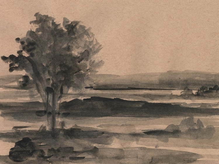 Picture of INK LANDSCAPE STUDY I