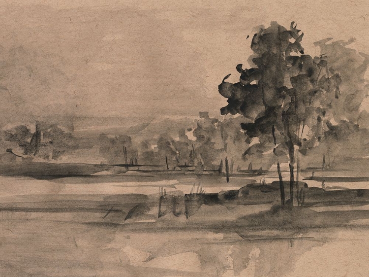 Picture of INK LANDSCAPE STUDY II