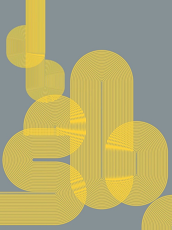 Picture of CUSTOM GRAPHIC BLACK SHAPES I A