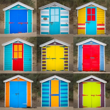 Picture of BEACH HUTS I