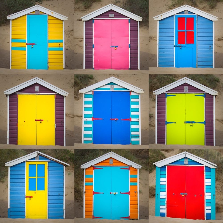 Picture of BEACH HUTS II