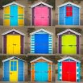 Picture of BEACH HUTS II