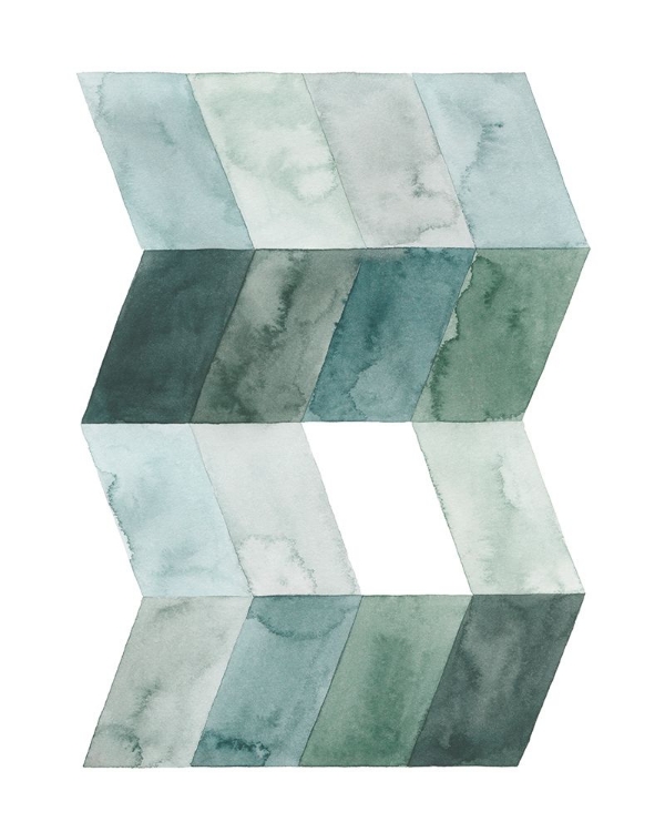 Picture of FOLDED MOSS I