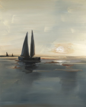 Picture of SAILING AT SUNSET I