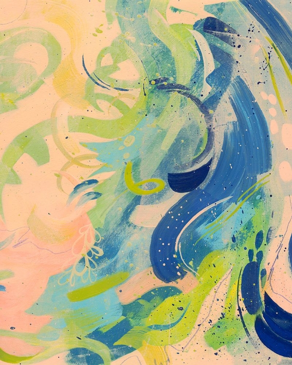 Picture of PEACH AND EVERGREEN II