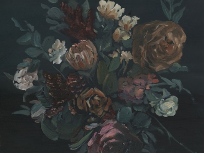 Picture of ANTIQUE FLORAL STILL LIFE I