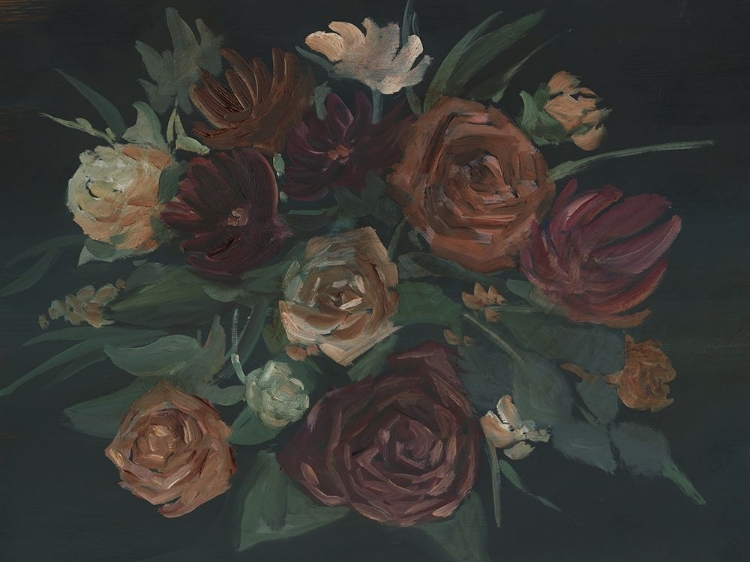 Picture of ANTIQUE FLORAL STILL LIFE II