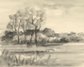 Picture of GRAPHITE PLEIN AIR STUDY I