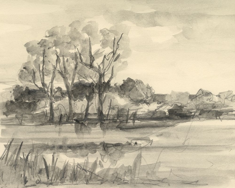 Picture of GRAPHITE PLEIN AIR STUDY I