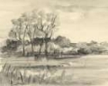 Picture of GRAPHITE PLEIN AIR STUDY I