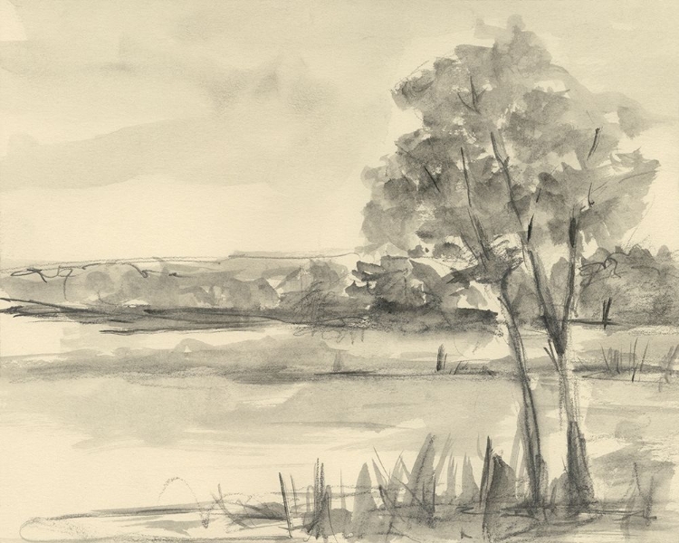 Picture of GRAPHITE PLEIN AIR STUDY II