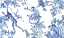Picture of BLUE MONKEY LAND TOILE I