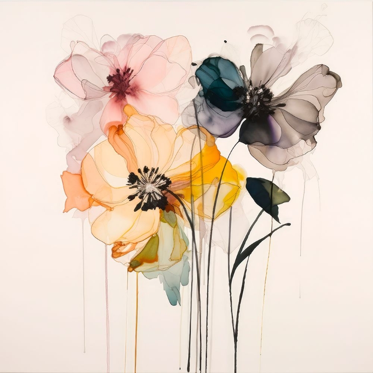 Picture of COLORFUL PETAL SYMPHONY I