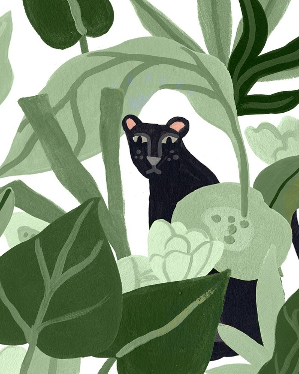 Picture of PANTHER IN THE JUNGLE II