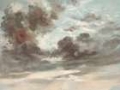 Picture of CLOUD STUDY, STORMY SUNSET