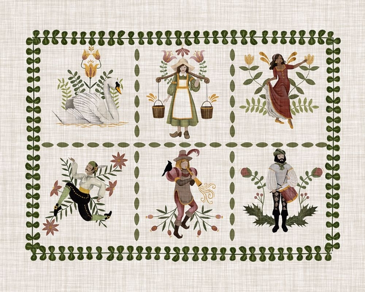 Picture of TWELVE DAYS QUILTS II