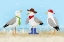 Picture of SASSY SEAGULL TRIO II