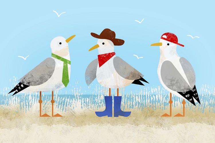 Picture of SASSY SEAGULL TRIO II