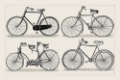 Picture of ANTIQUE BIKES CHART II