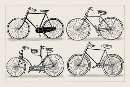 Picture of ANTIQUE BIKES CHART II