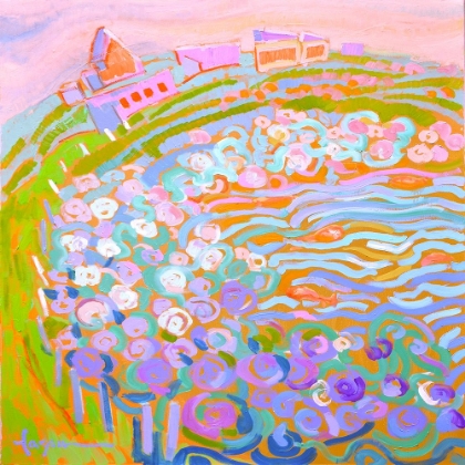 Picture of GARDEN BY THE RIVER I