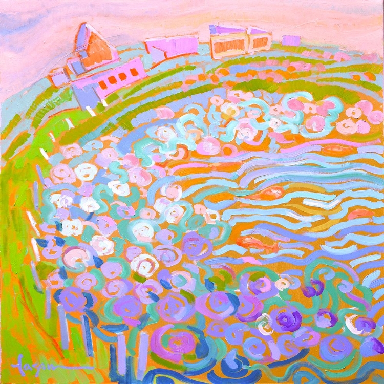 Picture of GARDEN BY THE RIVER I