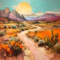 Picture of THE DESERT PATH I