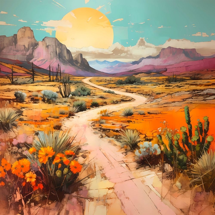 Picture of THE DESERT PATH I