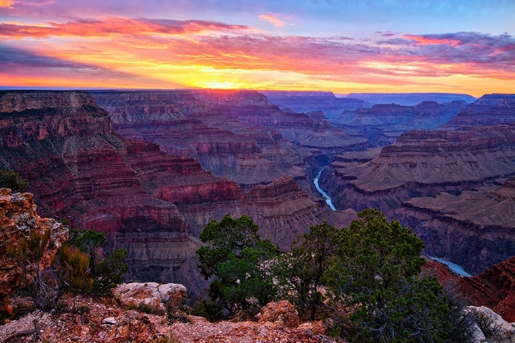 Picture of CANYON SUNSET I