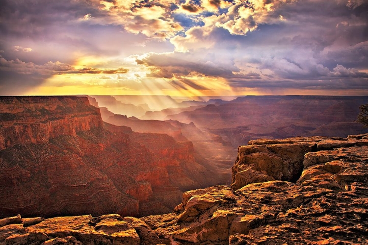 Picture of CANYON SUNSET II