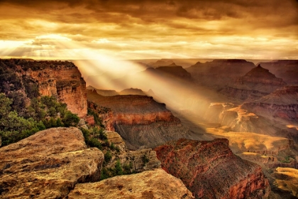 Picture of CANYON SUNSET VI