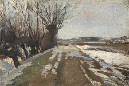 Picture of GOTTSCHALK TREE LINED STREETS I