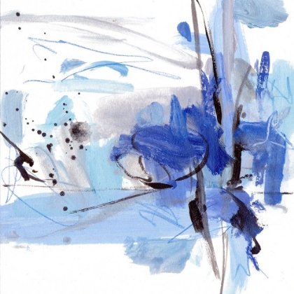 Picture of TURBULENCE IN BLUE I