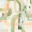 Picture of PARALLEL PASTEL I