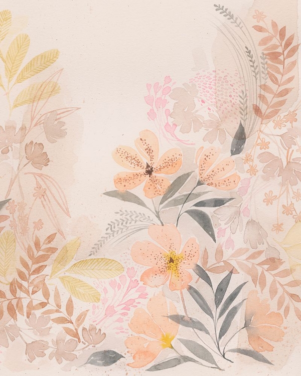 Picture of WINDSWEPT WILDFLOWERS II