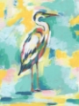 Picture of BRIGHT HERON FRESCO I