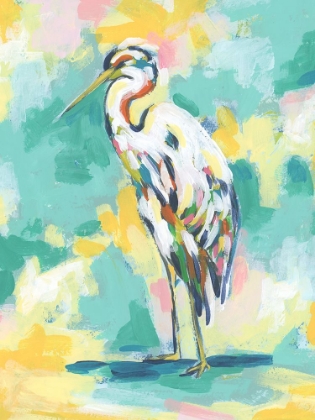 Picture of BRIGHT HERON FRESCO II