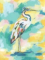 Picture of BRIGHT HERON FRESCO III