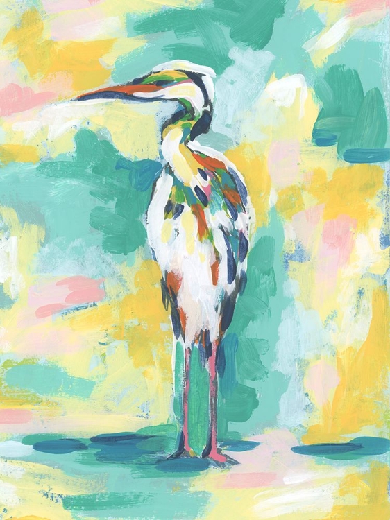 Picture of BRIGHT HERON FRESCO IV