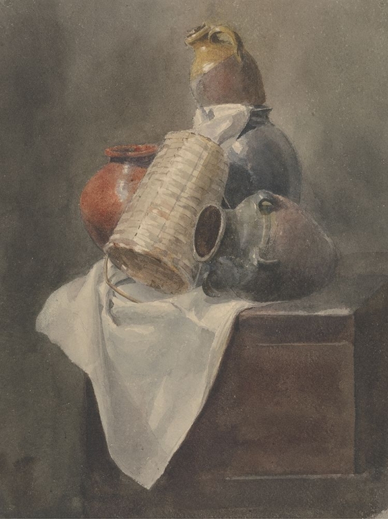 Picture of DEWINT POTTERY STILL LIFE I