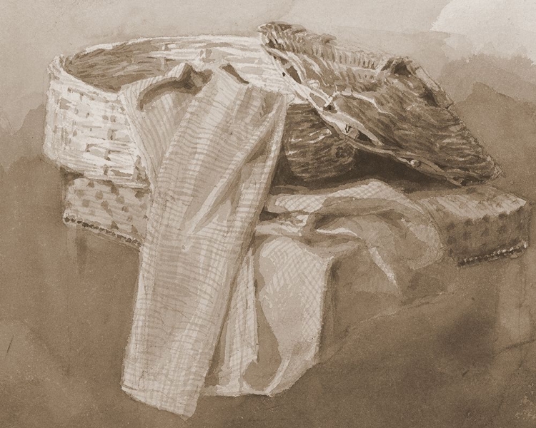 Picture of DEWINTS BASKET STILL LIFE I