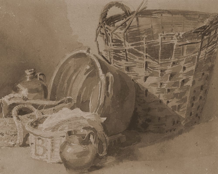 Picture of DEWINTS BASKET STILL LIFE II