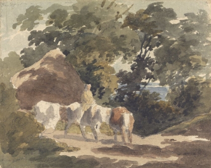 Picture of WATERCOLOR VILLAGE STUDY II