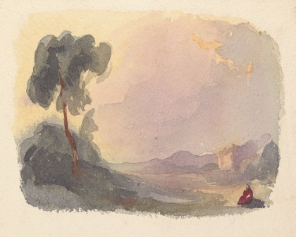 Picture of SULLY WATERCOLOR LANDSCAPE STUDIES I