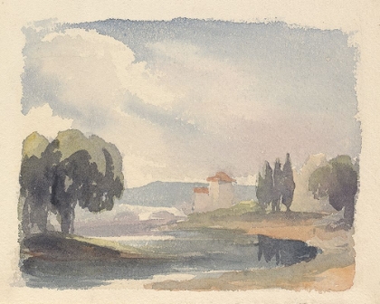 Picture of SULLY WATERCOLOR LANDSCAPE STUDIES II