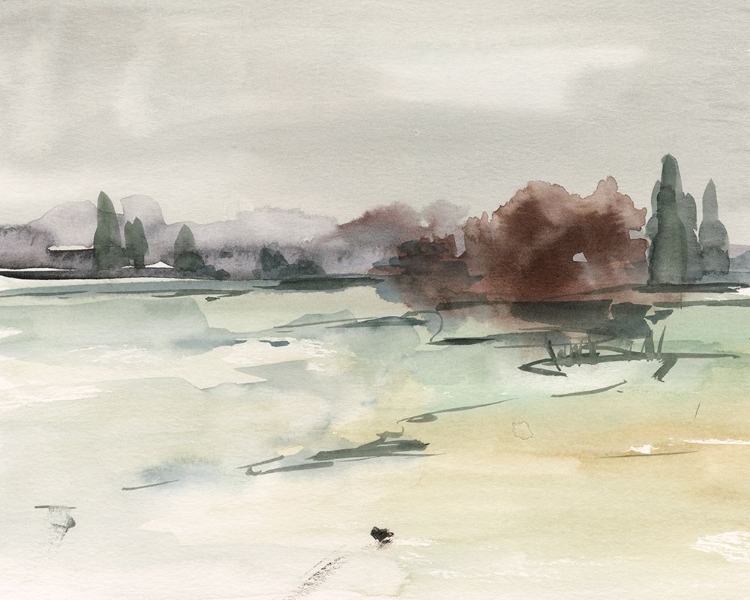 Picture of MAUVE BLOSSOMS II