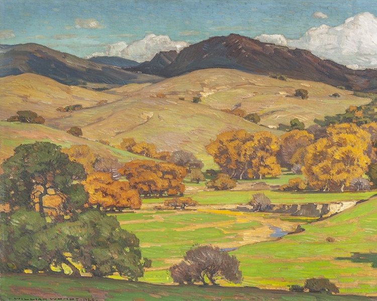 Picture of YELLOW OCHRE VALLEY I