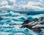 Picture of DARK WAVES I